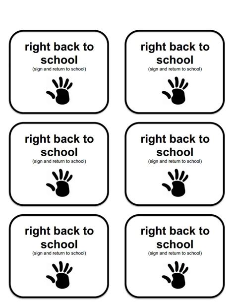 labels for inside homework folders - right side | To Teach | Pinterest | Label for, Homework ...