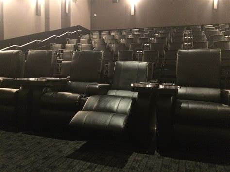 VIP seats in Cineplex's new Lansdowne theatre are leather power recliners, with tables built ...