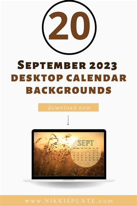 20 FREE SEPTEMBER 2023 DESKTOP CALENDAR BACKGROUNDS (EASY DOWNLOAD)