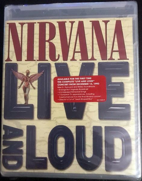 Nirvana – Live And Loud – DVD (DTS 5.1 Surround Sound, DVD-Video, NTSC ...