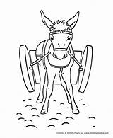 Honking Donkey Coloring Pages sketch template