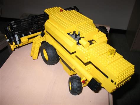 Lego combine New Holland Lego Cars, Lego Duplo, Lego Moc, Lego Tractor ...