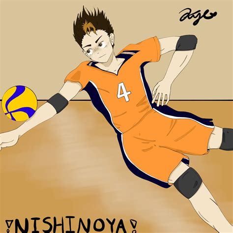 Nishinoya Art | Haikyuu!! Amino