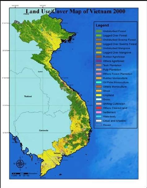 Land Use/Cover Map of Vietnam | Download Scientific Diagram