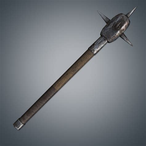 Medieval hammers maces weapons 3D model - TurboSquid 1580113