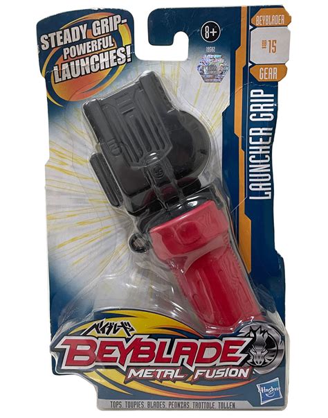 HASBRO Metal Fusion Beyblade Launcher Grip w/ Rubber BB-15 [DAMAGED PACKAGING] - BeysAndBricks