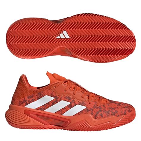 Padel shoes Adidas Barricade M Clay red white - Zona de Padel