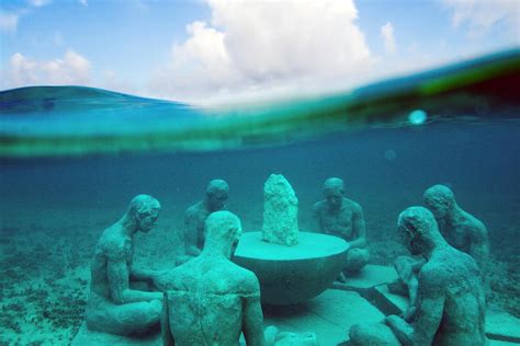 Isla Mujeres: Conoce sus impresionantes esculturas submarinas