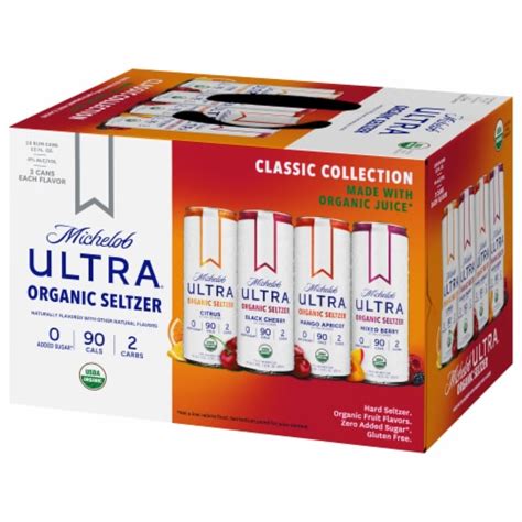 Michelob Ultra Classic Collection Organic Seltzer, 12 pk / 12 fl oz - Fry’s Food Stores