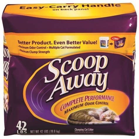 Scoop Away Complete Low Dust Cat Litter Bag 42lbs for sale online | eBay