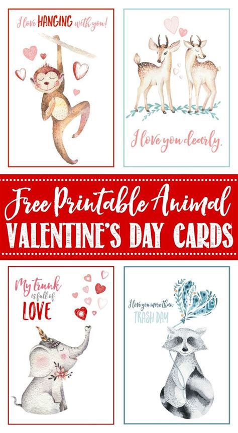 Printable Valentine Cards For Students