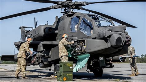 The AH-64E Apache Helicopters: Weapons Load and Gunnery Operations - YouTube