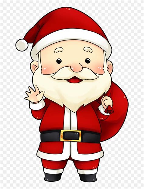 Download hd Cute Secret Santa Clipart - Santa Claus Cartoon Png ...