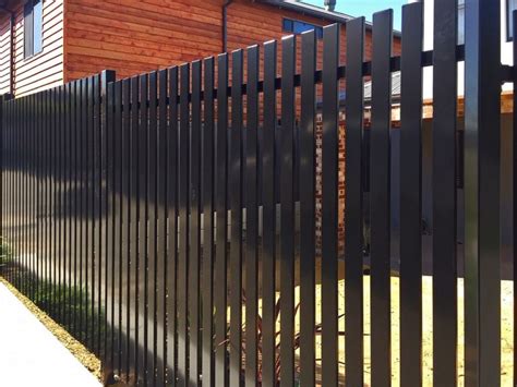 Black Aluminium Privacy Fencing in Perth - Fencemakers