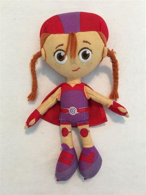 PBS Super Why Wonder Red Doll Plush 8.5" Soft Toy | #1940625933