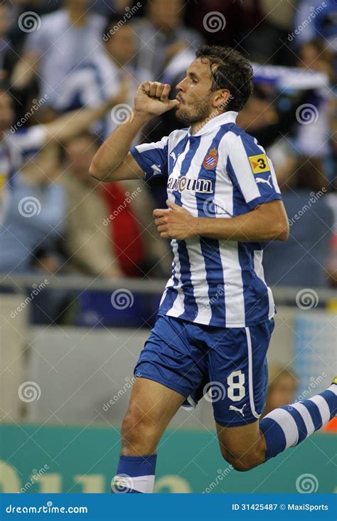 Christian Stuani Of RCD Espanyol Editorial Photography - Image: 31425487