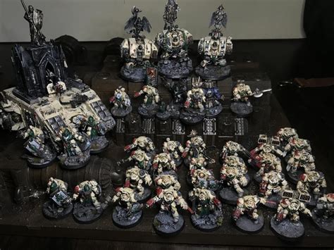 Completed Deathwing Army : Warhammer40k