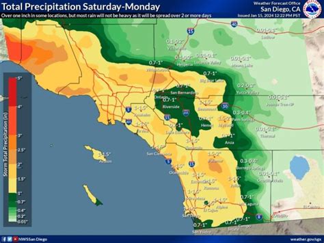 San Diego weather: Rain headed to county with storm system