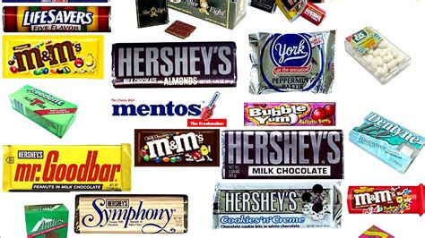 Chocolate Candy Brands Candy Names - Brand Choices