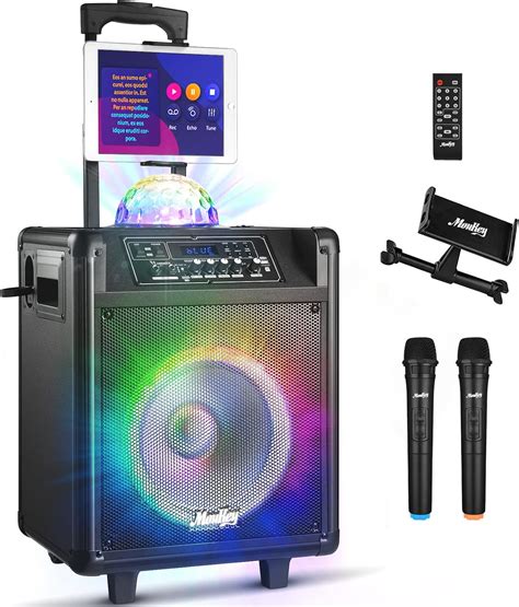 Stage Lighting: Single Units 10" BLUETOOTH Portable Disco KARAOKE PARTY ...