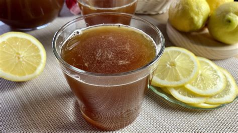 Papelón con limón, una bebida refrescante y muy fácil de preparar