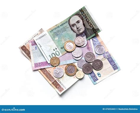 Lithuanian Litas Stock Photo - Image: 47655443