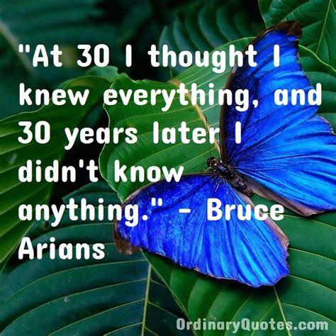 a blue butterfly sitting on top of green leaves with a quote from don ...