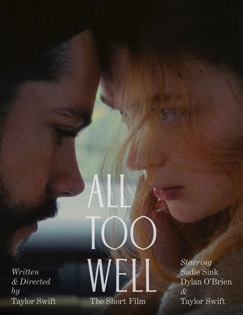 All Too Well The Short Film, it’ll be out tomorrow 11/12 on YouTube at ...