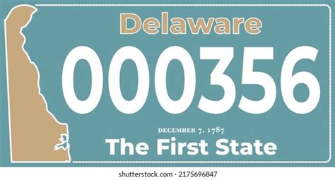 145 Delaware plate Images, Stock Photos & Vectors | Shutterstock