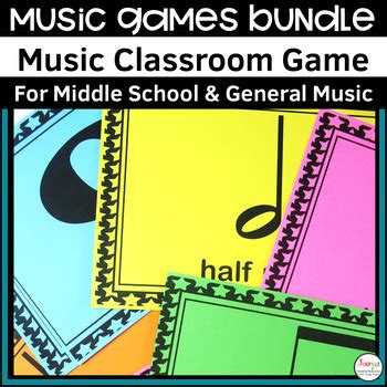 Music Classroom Games Bundle by Jooya Teaching Resources | TpT