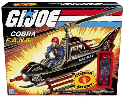 GI Joe Retro Collection Cobra F.A.N.G. Copter Pilot Exclusive 3.75 ...