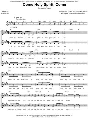 Holy spirit you are welcome here lyrics and chords | Francesca Battistelli Sheet Music in D ...