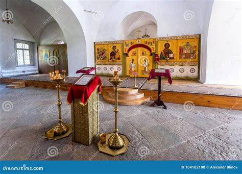 Interior of the Holy Cross Cathedral 1763 at the St. George`s Stock Photo - Image of place ...