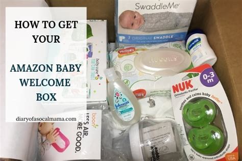 Amazon baby registry welcome box: How to claim your FREE box in 2020 - Diary of a So Cal mama