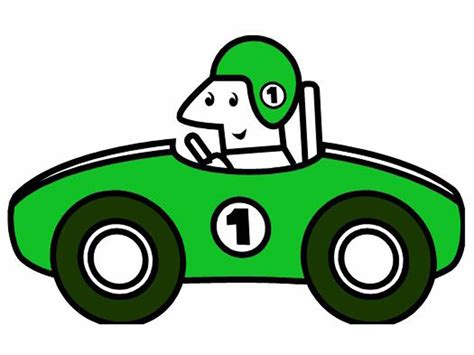 Green race car clipart - Cliparting.com