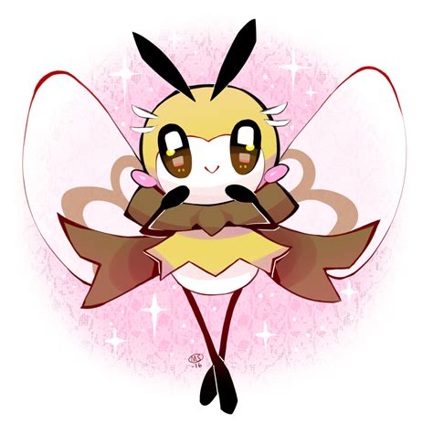 Ribombee | Fairy type pokemon, Cute pokemon pictures, Pokemon art