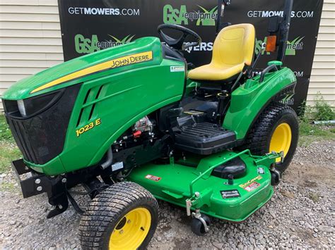 60IN JOHN DEERE 1023E SUB-COMPACT UTILITY TRACTOR DIESEL 4X4 LOW HOUR! - Lawn Mowers for Sale ...