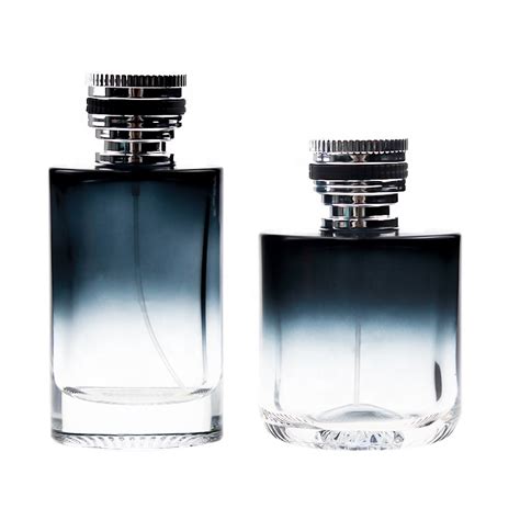 2 Type Elegant Crystal 100ml Empty Glass Cologne Bottle For Men, High Quality cologne bottle for ...