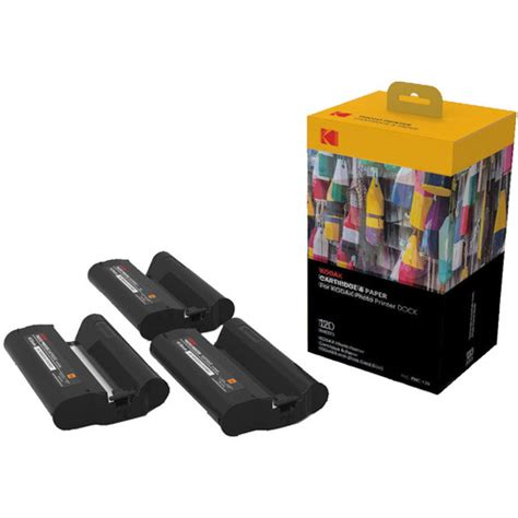 Kodak Photo Paper for Photo Printer Dock (Pack of 120) PHC-120