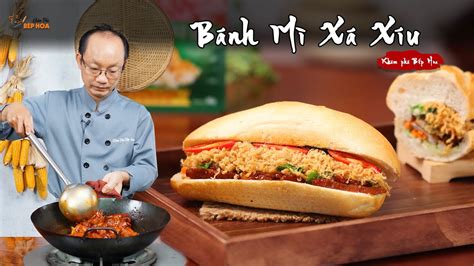 Cách làm Bánh Mì Xá Xíu Chà Bông ngon hết sẩy, kinh doanh rất tốt | Char siu bread - YouTube