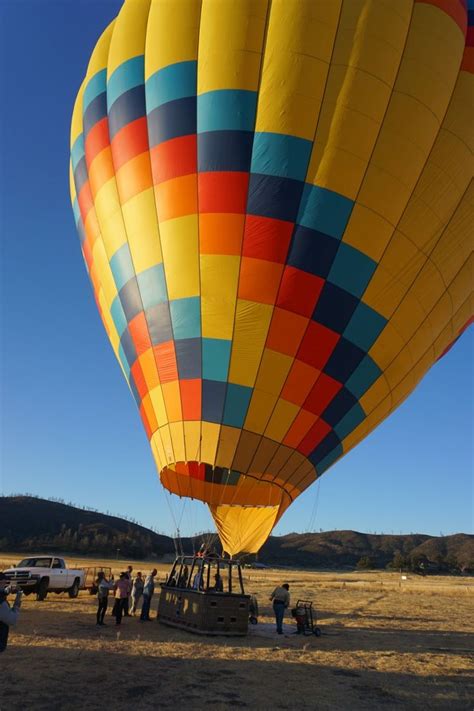 Hot Air Balloon Rides | In Calistoga, I was invited by Napa Valley ...