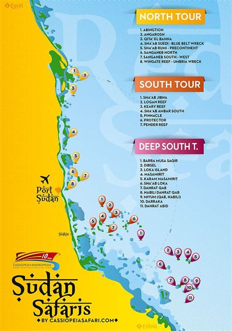 Sudan scuba diving map | Red sea diving, Diving, Map