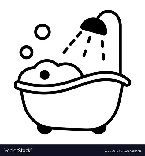 Bubble bath Royalty Free Vector Image - VectorStock