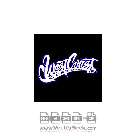 West Coast Customs Logo Vector - (.Ai .PNG .SVG .EPS Free Download)