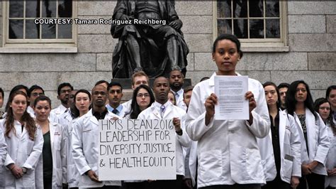 Harvard Medical School Students Deliver Petition Demanding Diversity | Democracy Now!