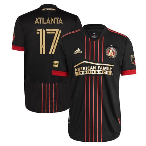 Men's Atlanta United FC Atlanta Supporters adidas Black 2021 The BLVCK Kit Authentic Jersey