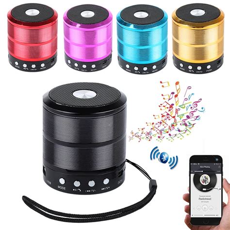 Aliexpress.com : Buy Mini Portable Bluetooth Wireless Speaker Subwoofer Super Bass Stereo Sound ...