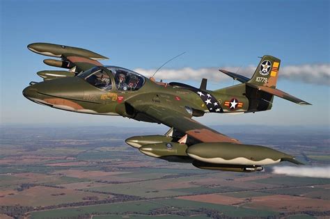 Cessna A-37 Dragonfly light attack aircraft - photo - HomemadeTools.net