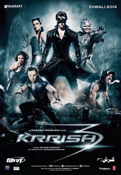 Krrish3 - Poster 1 | New movie posters, Krrish 3, Krrish movie