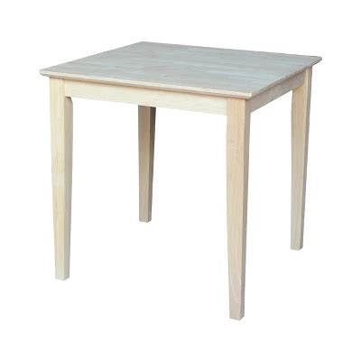 30" Square Solid Wood Tables - International Concepts : Target